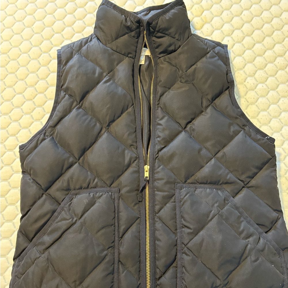 J. crew black vest